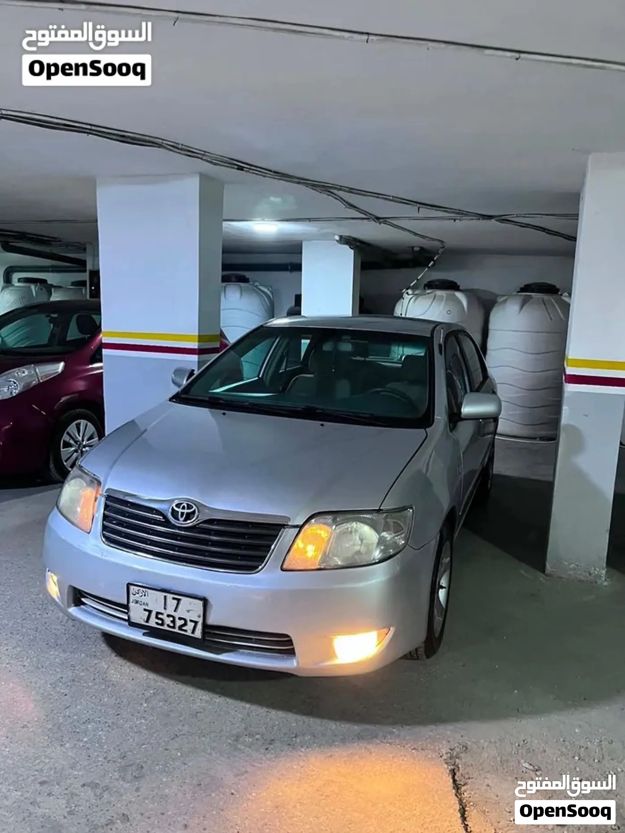 Toyota Carolla 2006 موتور 1800 الفحص مرفق في الصور