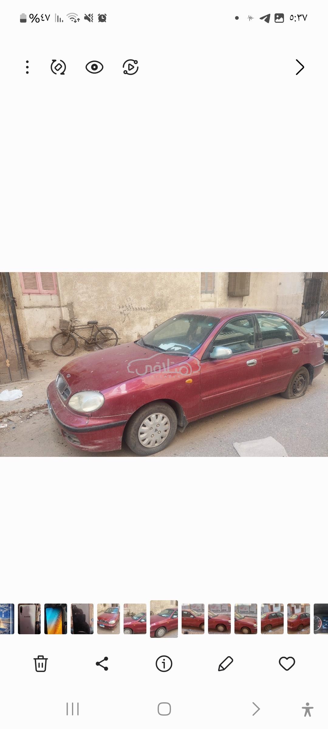 دايو لانوس 2 2007 للبيع بورسعيد
