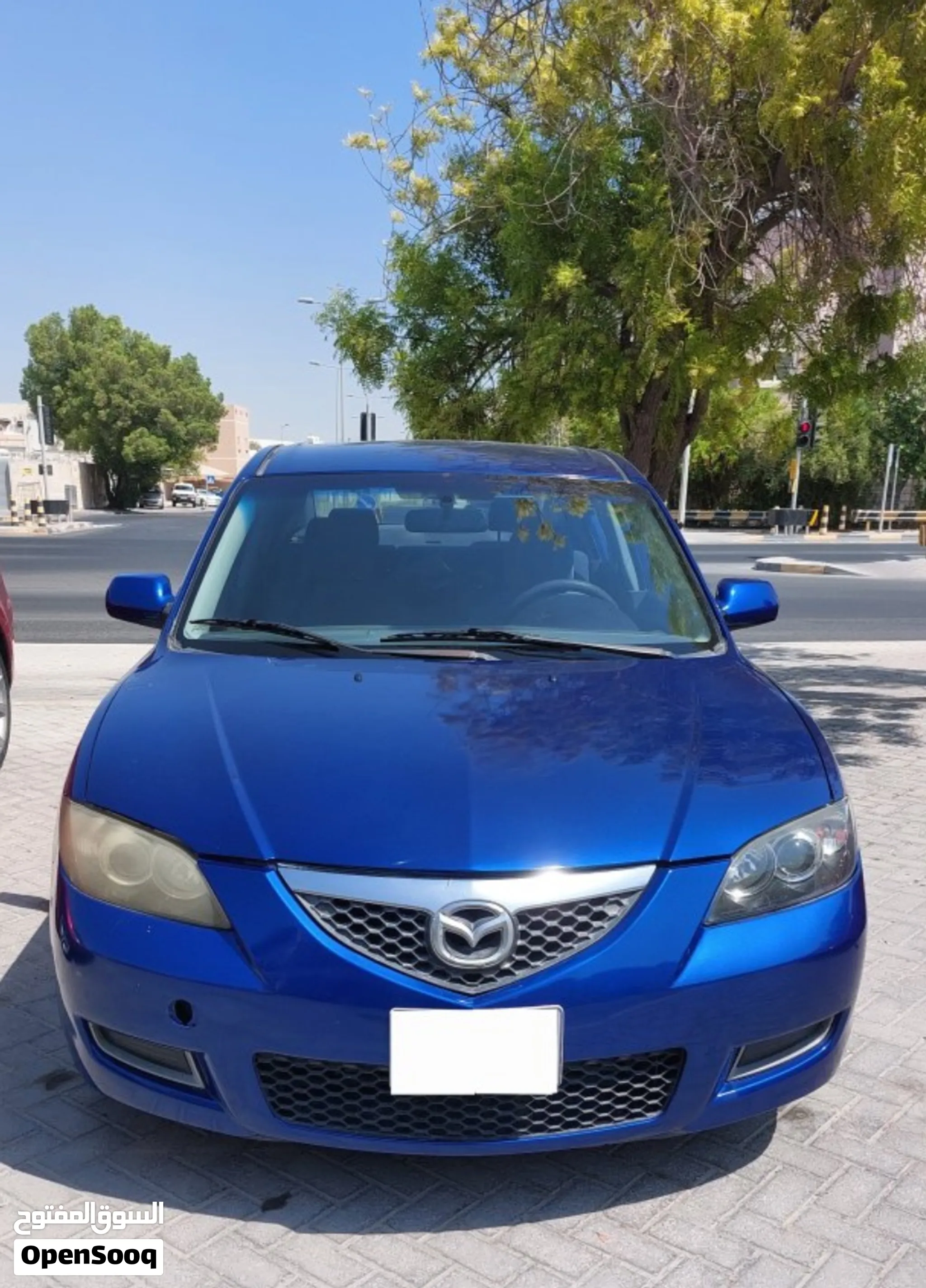 مازدا 3 في حالة جيدة موديل 2008 سعة المحرك 1.6 لتر