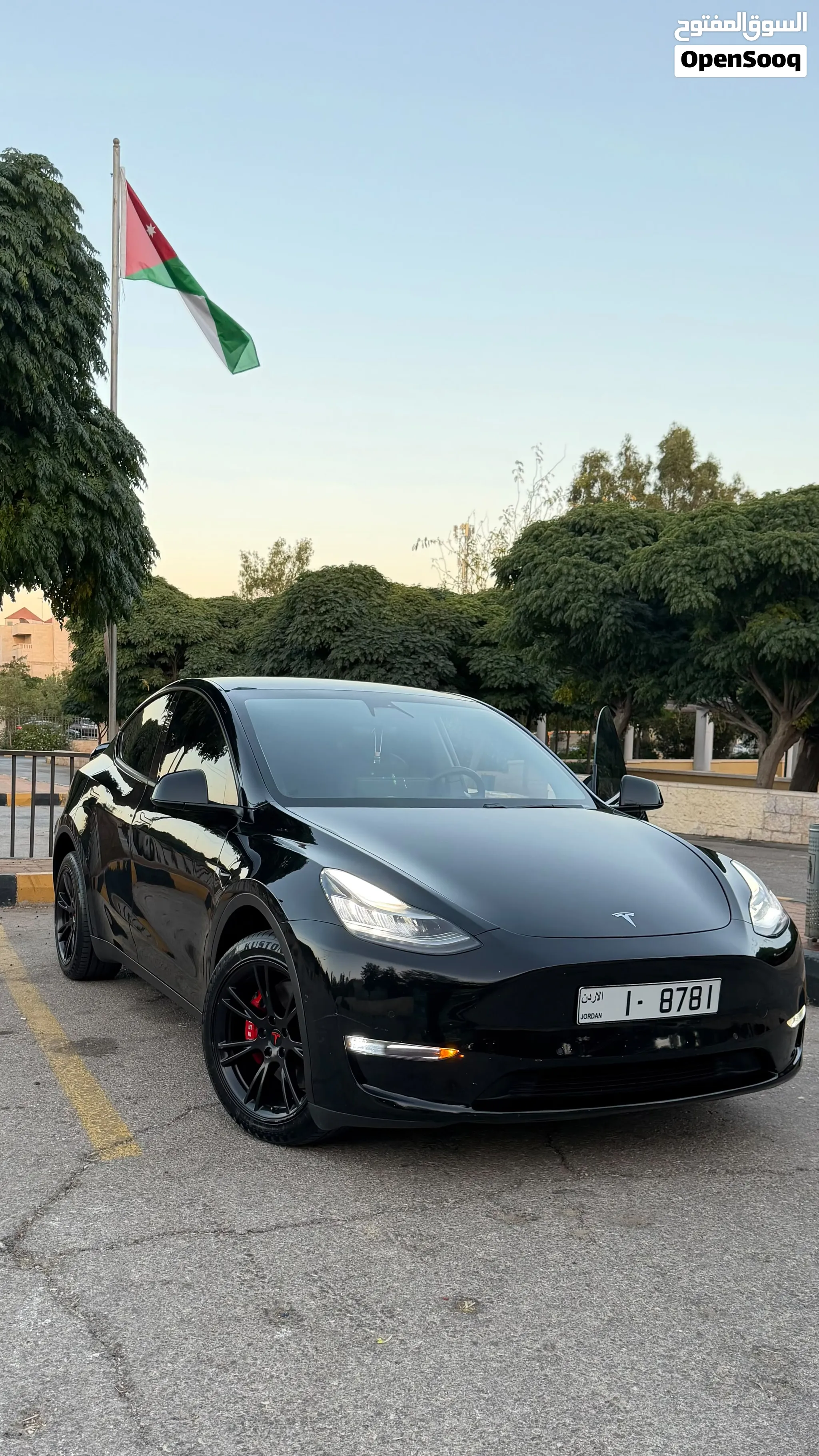 Tesla model y long range 2021 • بطارية 82 kWh فحص 4 جيد