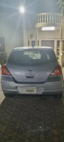 نيسان تيدا 2012 وارد نظيفة 70000 كم
