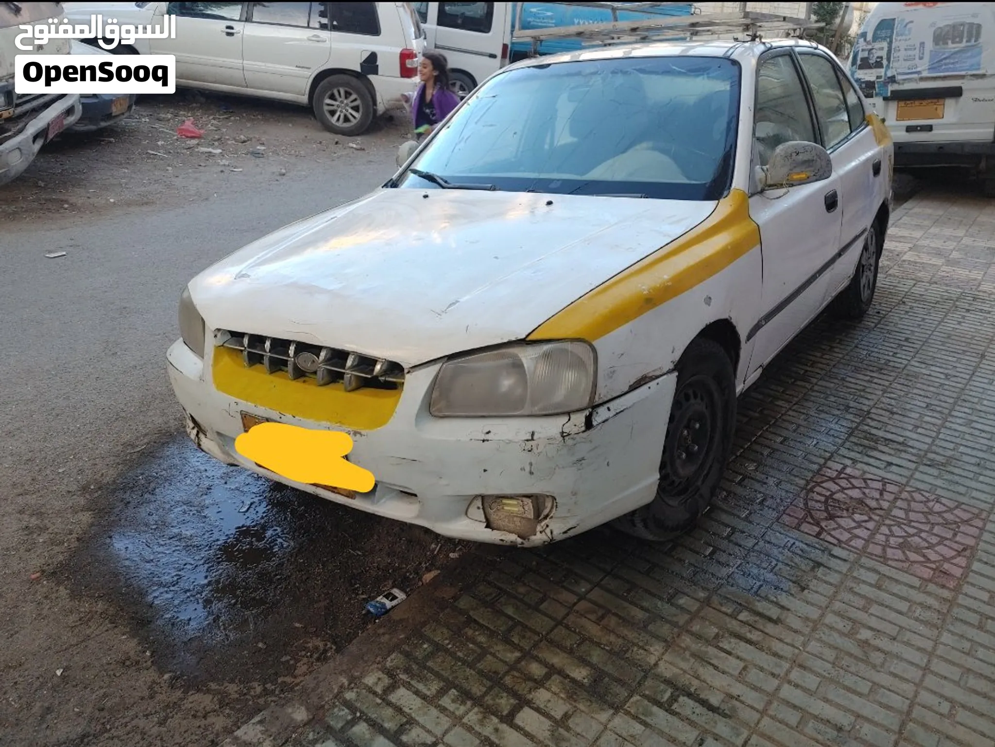 هيونداي اكسنت 2002.خليجي بخاخات فريمات كهرباء