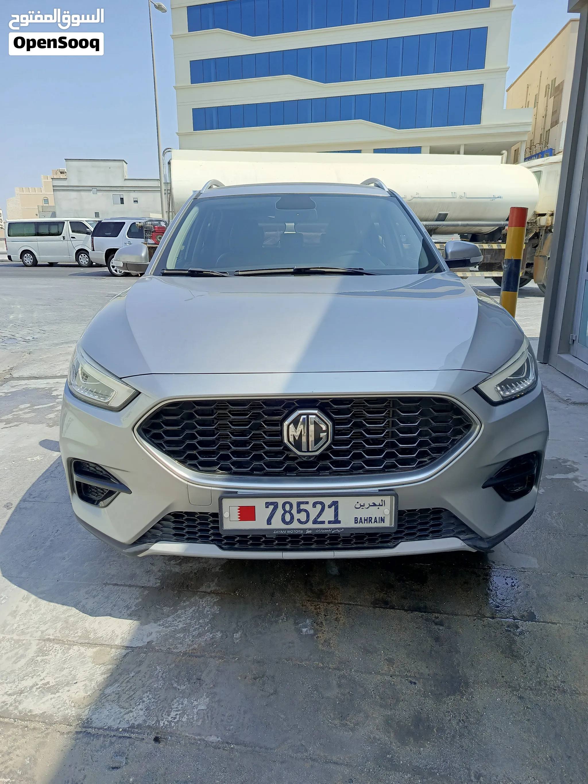 MG ZS Model 2022 Silver color Used kilometres 114017