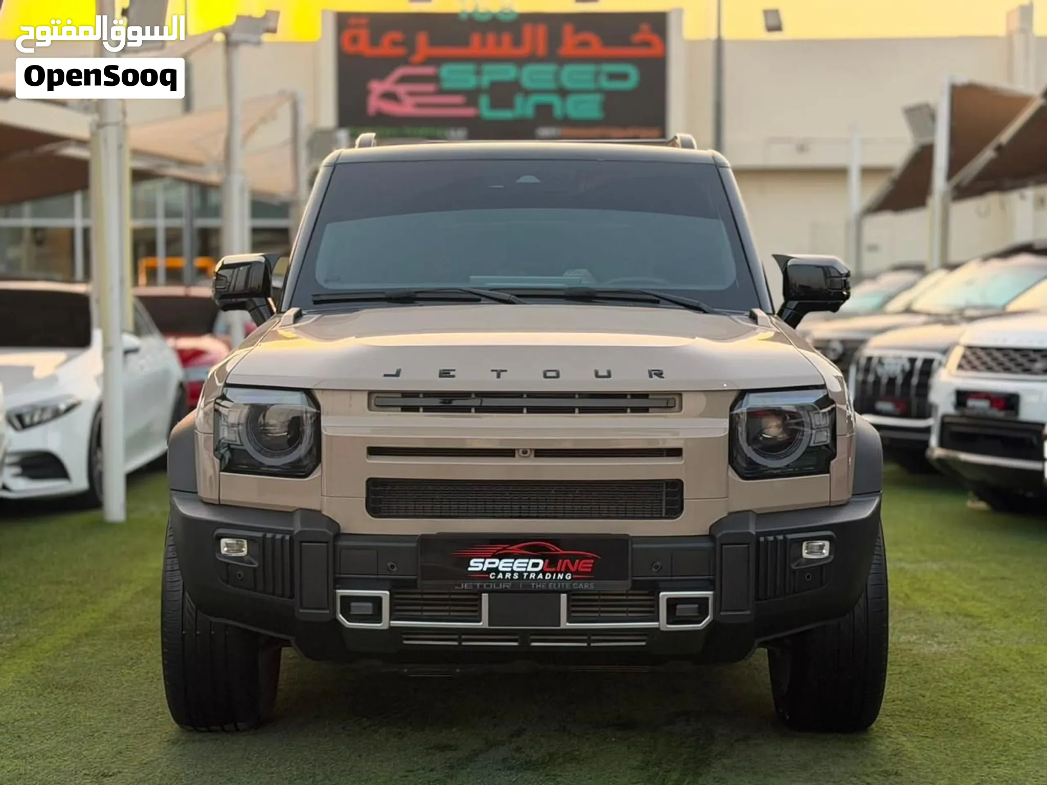 Jetour T2 converted to defender facelift