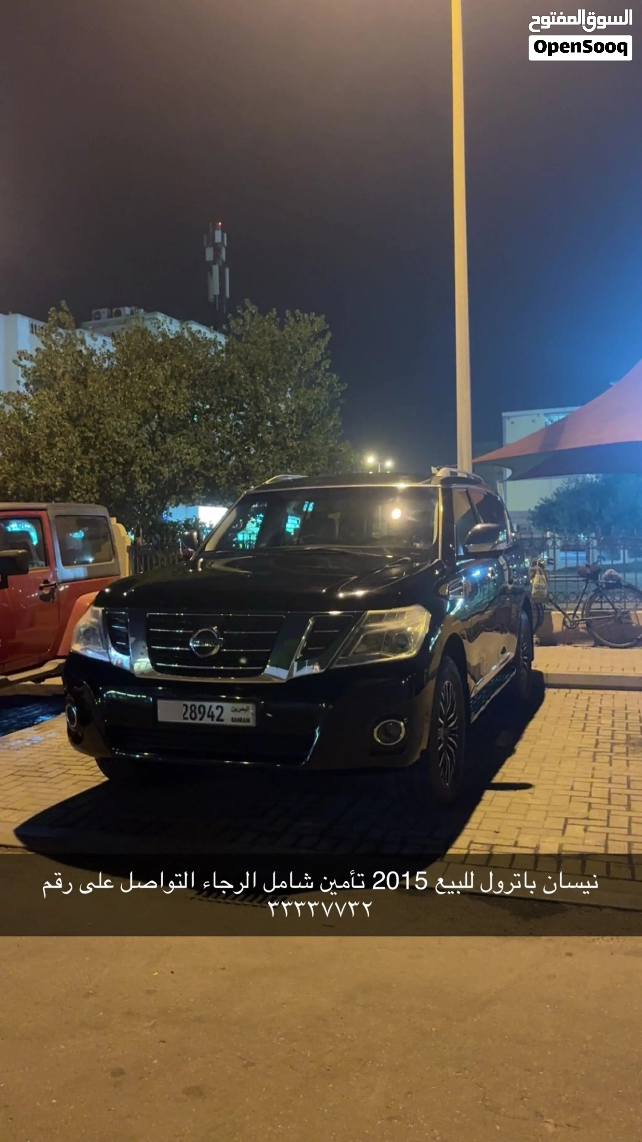 Nissan patrol full option platinum 2015