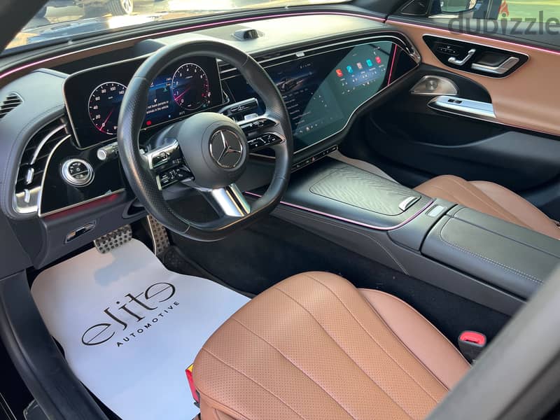 Mercedes-Benz E200 AMG 2025 عفشه و محاور