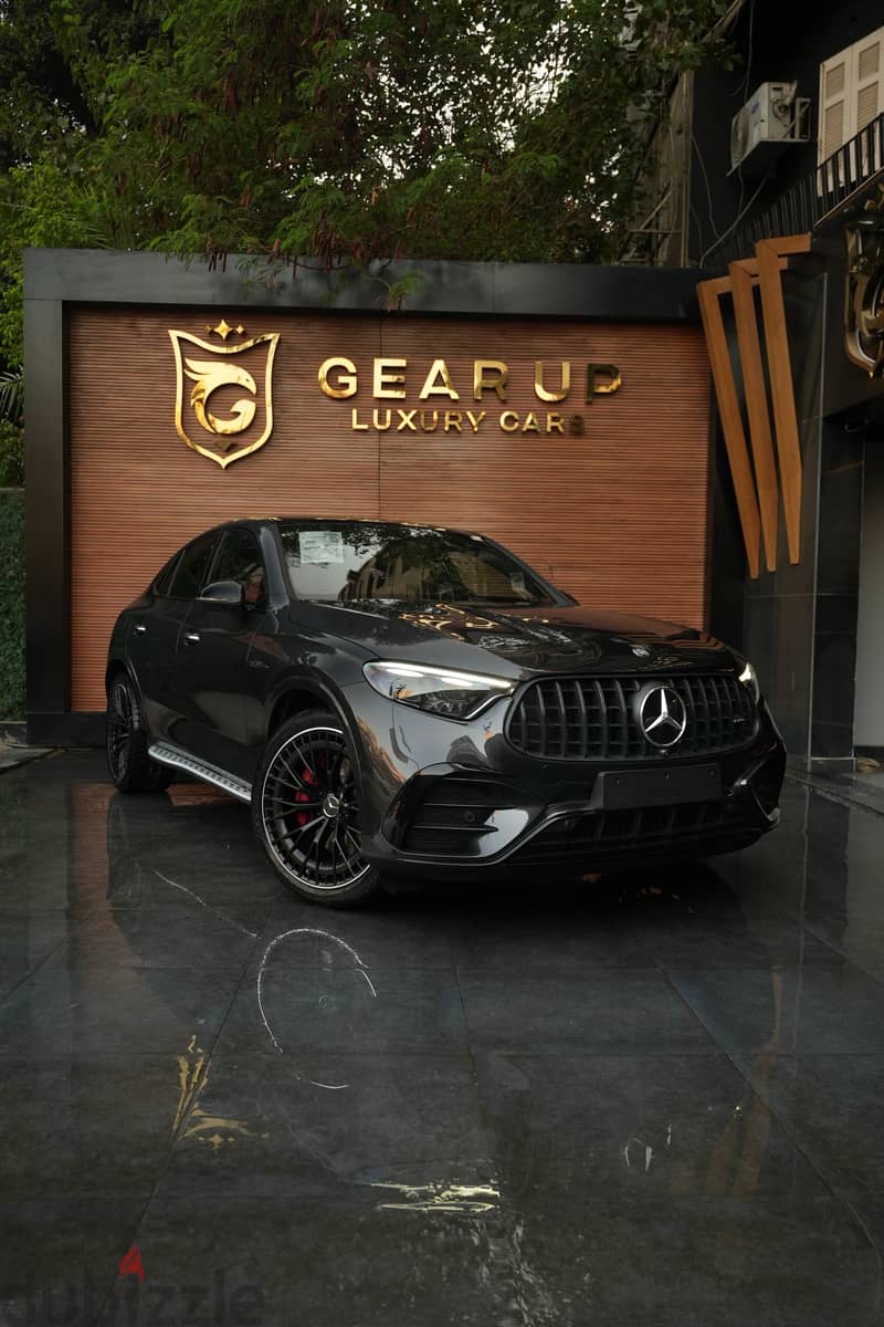Mercedes-AMG GLC 43 Coupé 2026 مرسيدس metallic gray