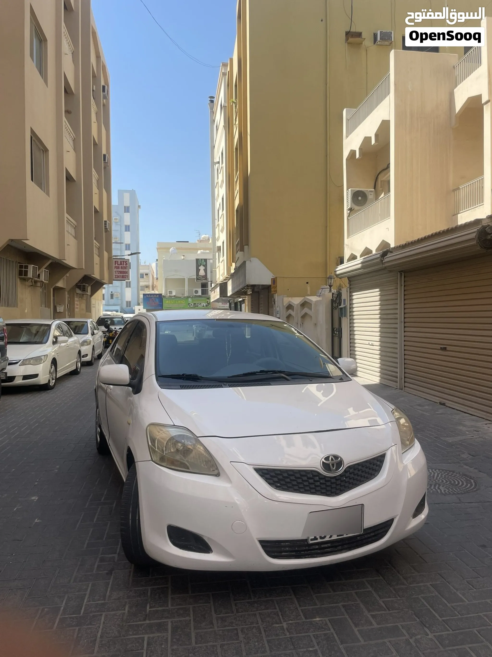 Toyota Yaris 2012 White (Japanese)(153k KM Only)