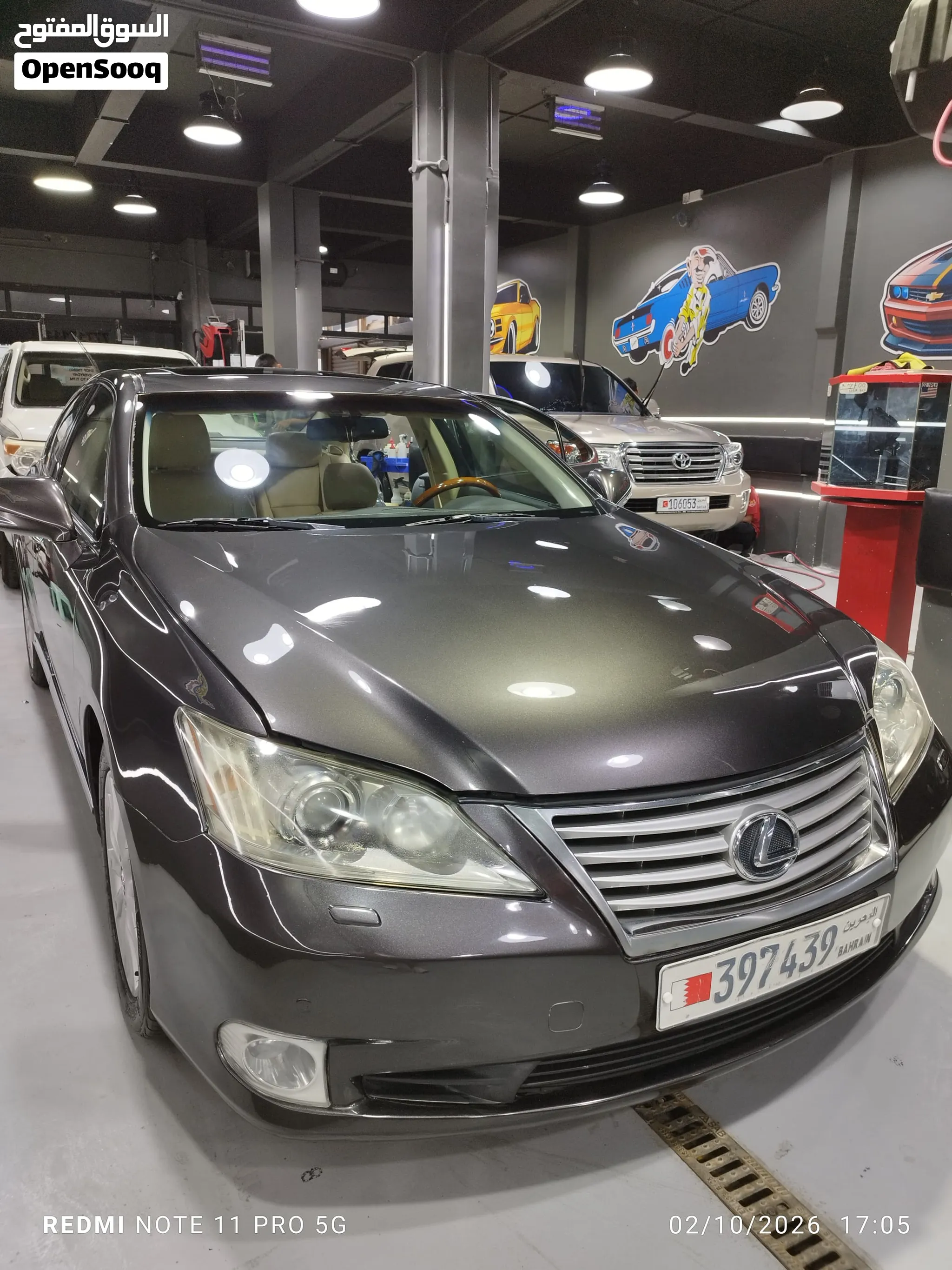 لكزس Es350 موديل 2011 وكالة البحرين نظافة ممتازة