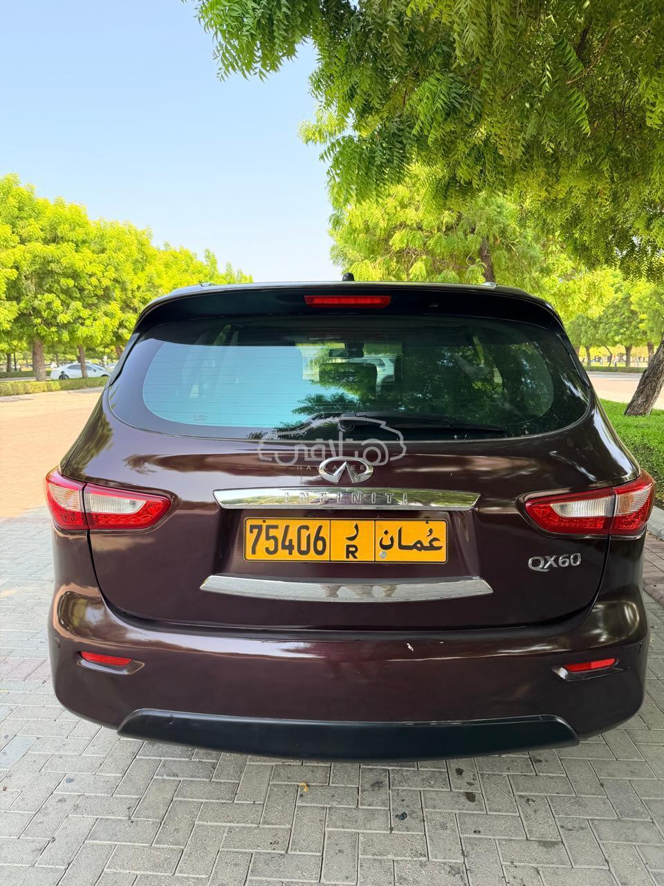 انفينيتي QX60 2015 للبيع الغبرة
