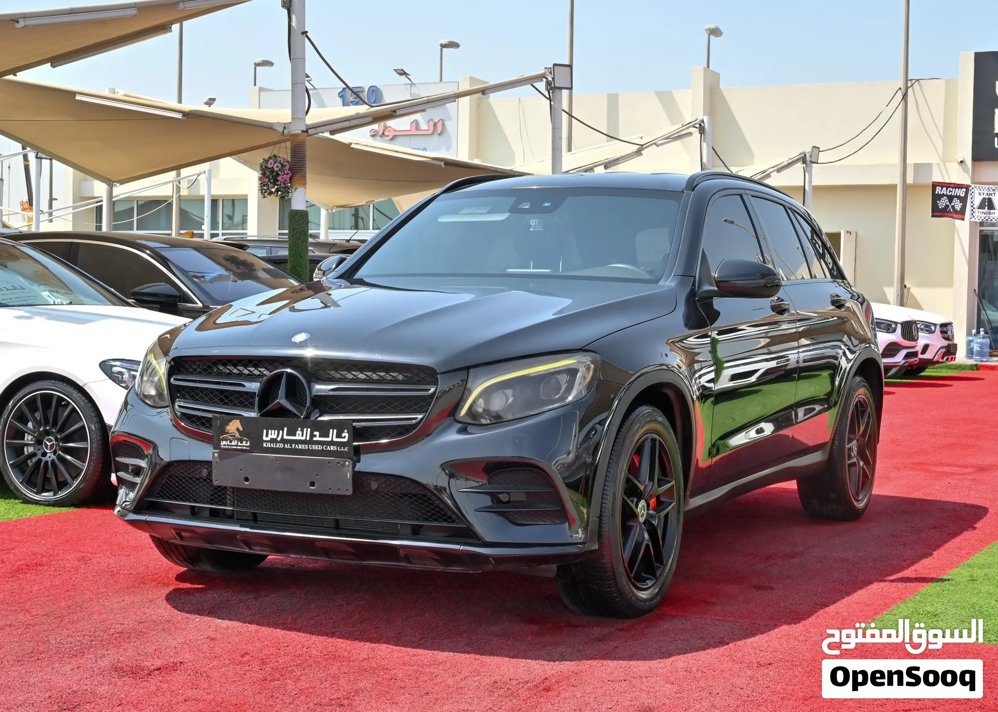 مرسيدس بنز GLC250 موديل 2016 خليجية صبغ وكالة مالك أول