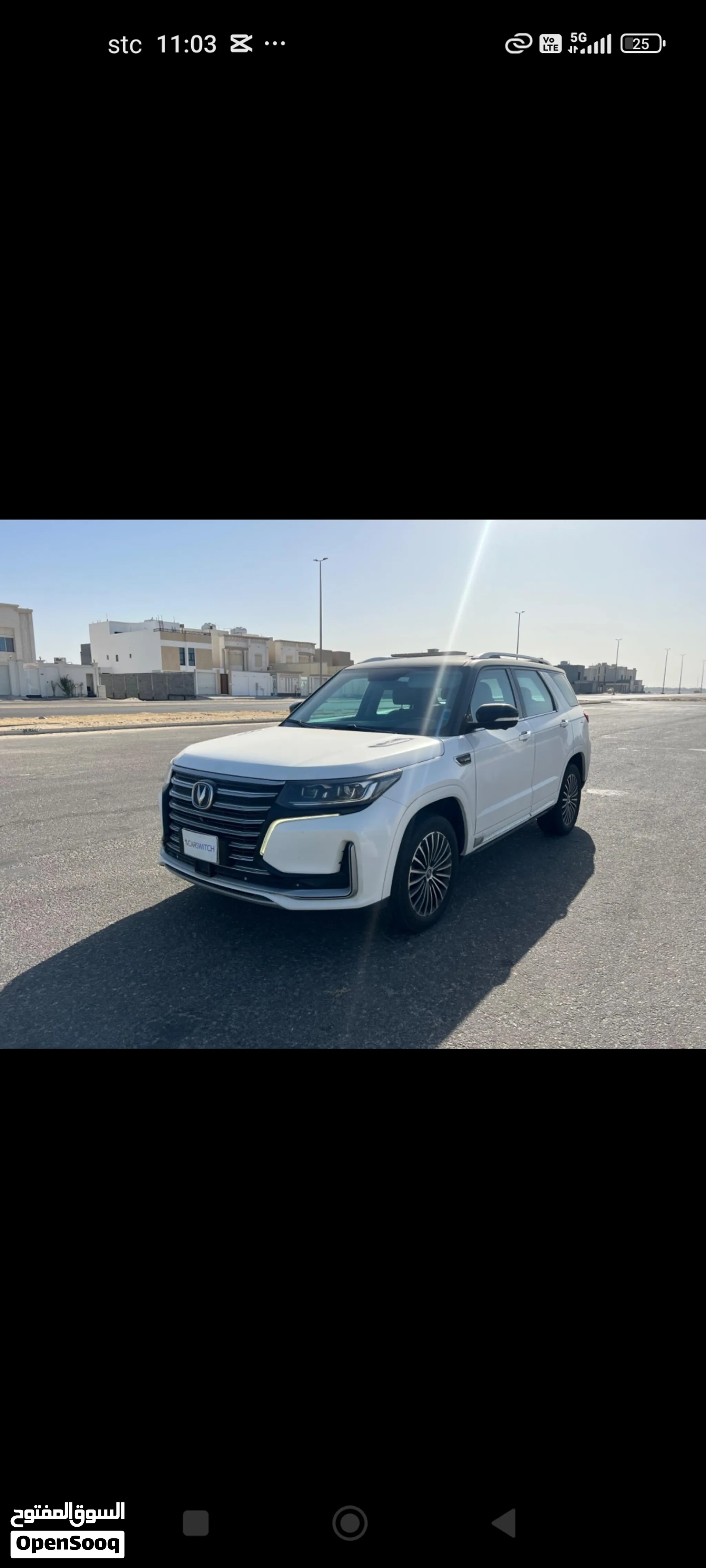 family used car sell changan cs95 full automatic