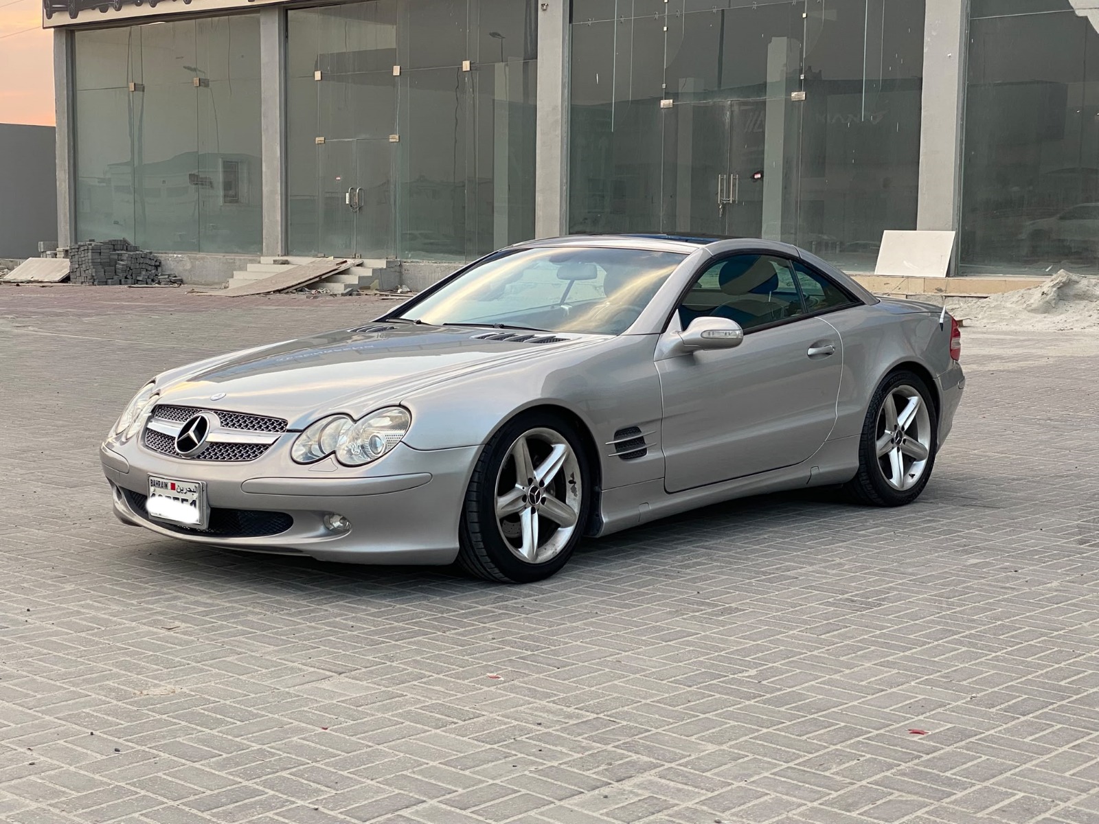 مرسيدس بنز SL-500/2003 (فضي)