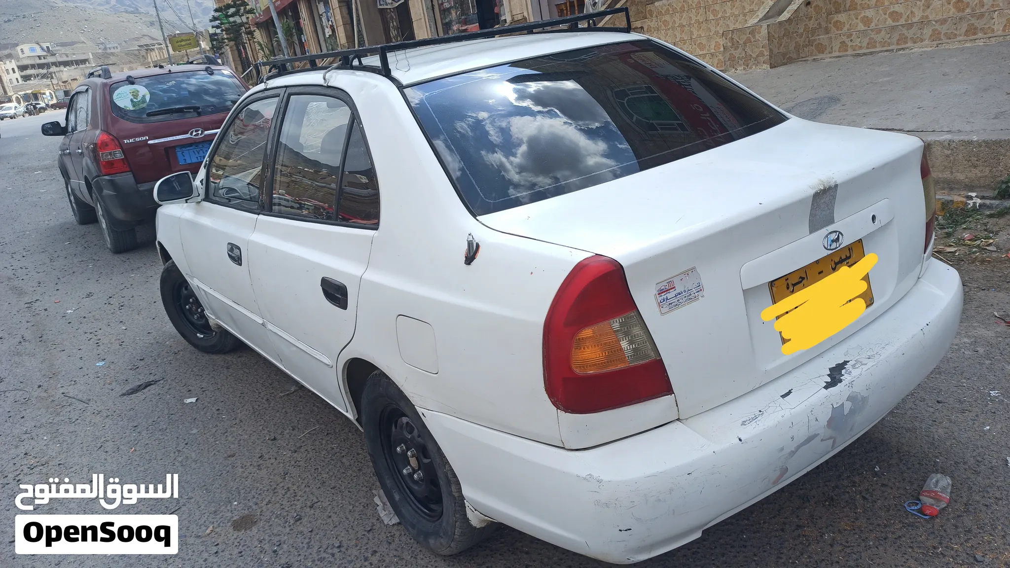 سياره اكسنت اجره شبه جديد