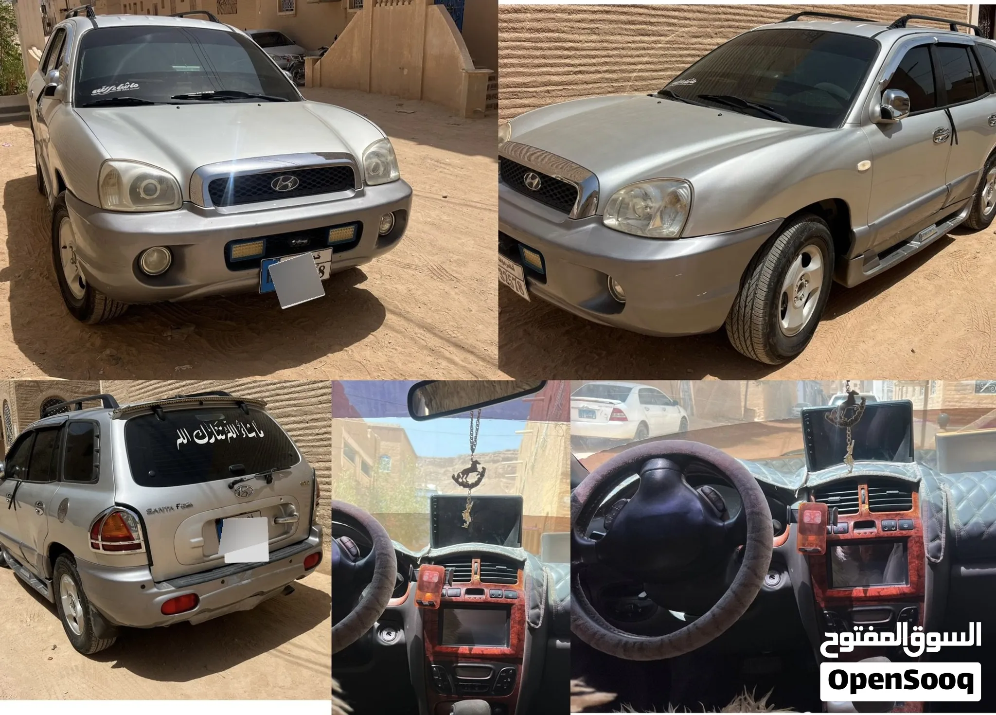 للبيع سيارة سنتافي كرت النظافه بسعر 9000 ريال سعودي
