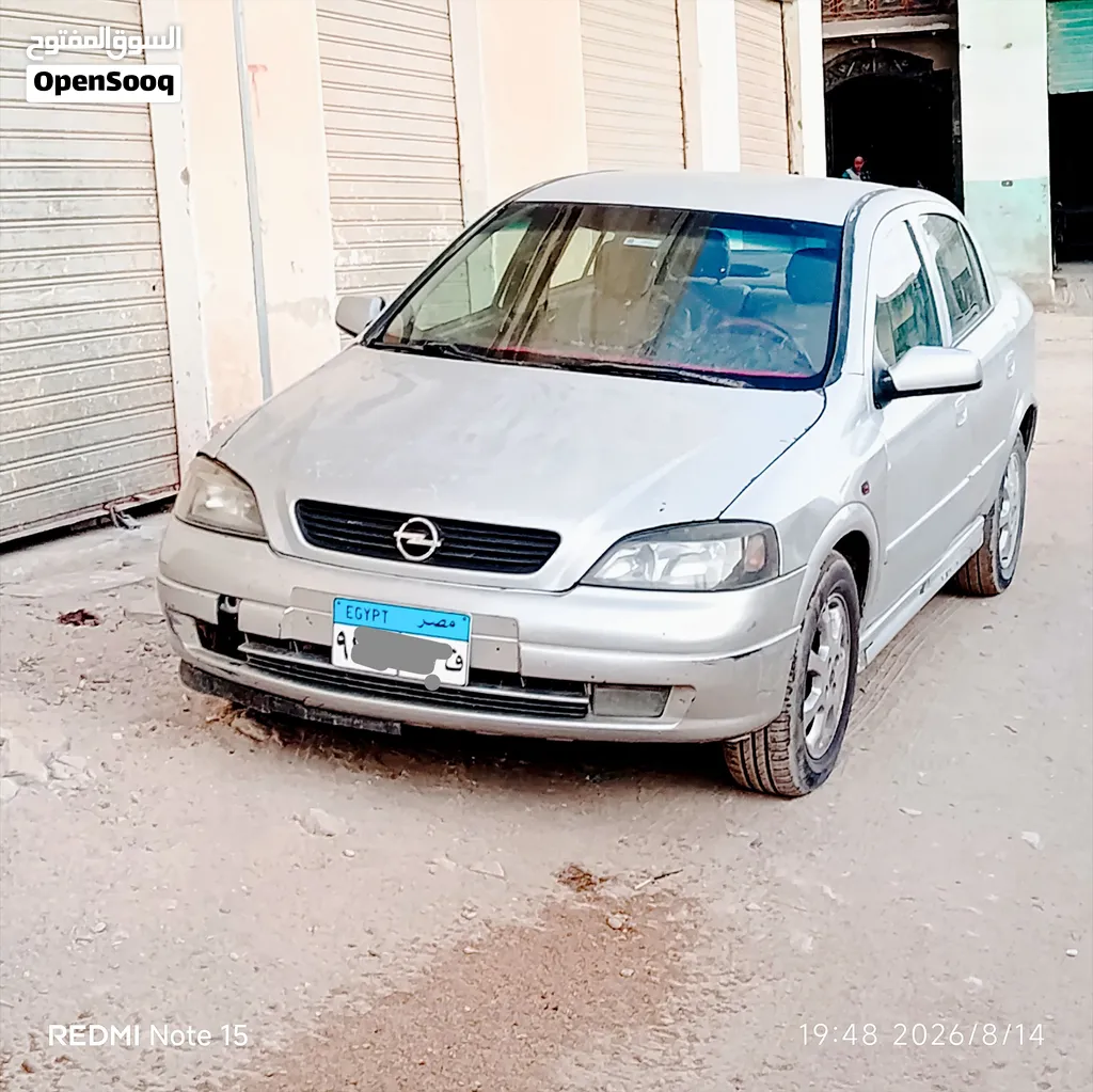 اوبل استرا 2005 رخصه 3 سنين