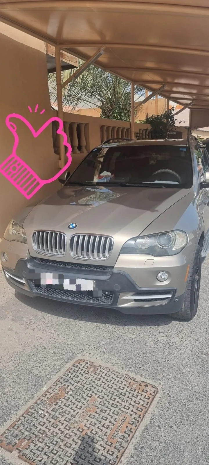 للبيع BMW X5 موديل 2007 بانوراما بحالة ممتازة