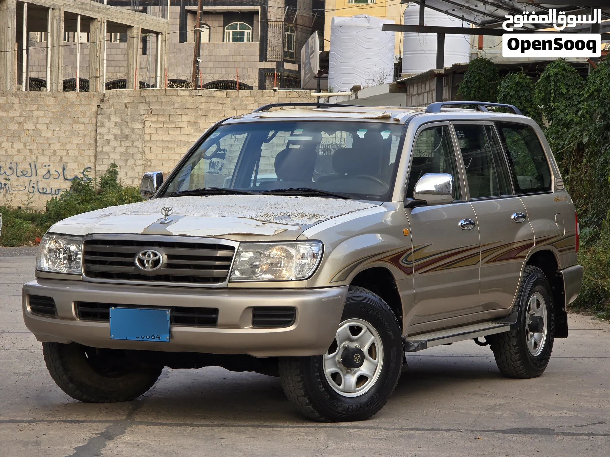 لاند كروزر GX AMTC 2006 جير عادي ابواب بازرعه بترول