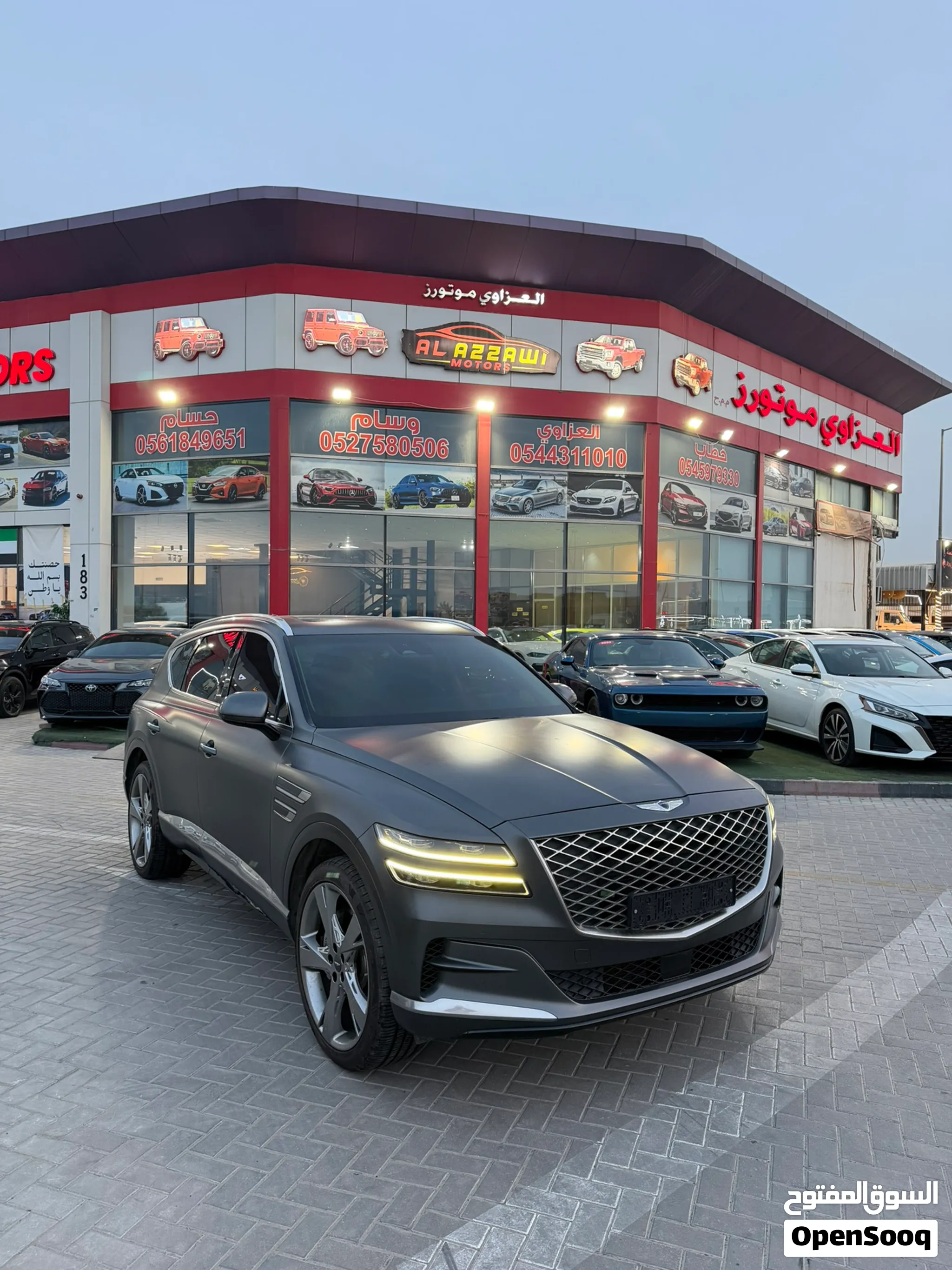 جينيسيز GV80 2022 V4 4WD وارد كوري بدون صبغ