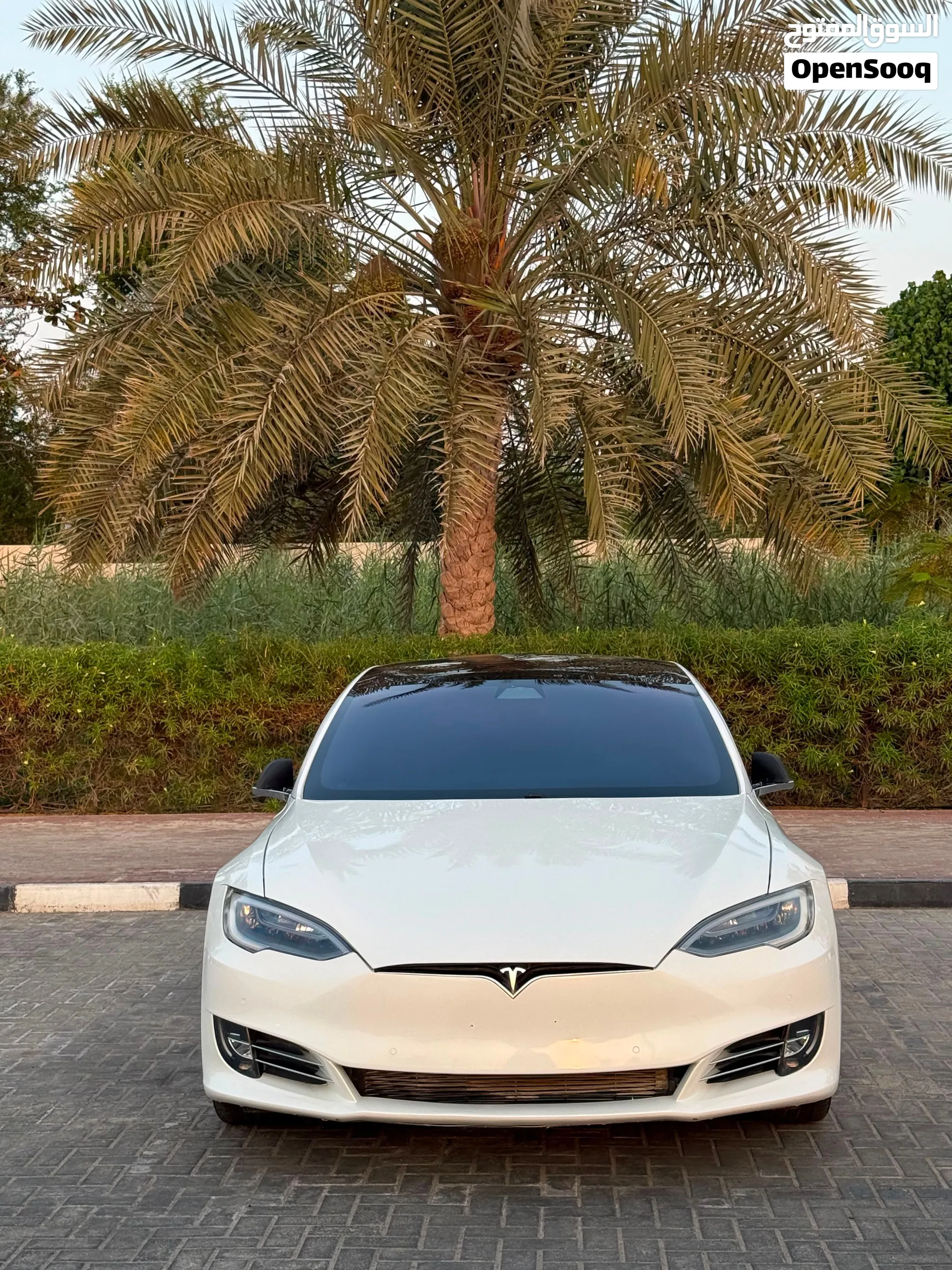 تسلا s لونج رينج برفورمنس البطارية بتمشي 640 كيلو