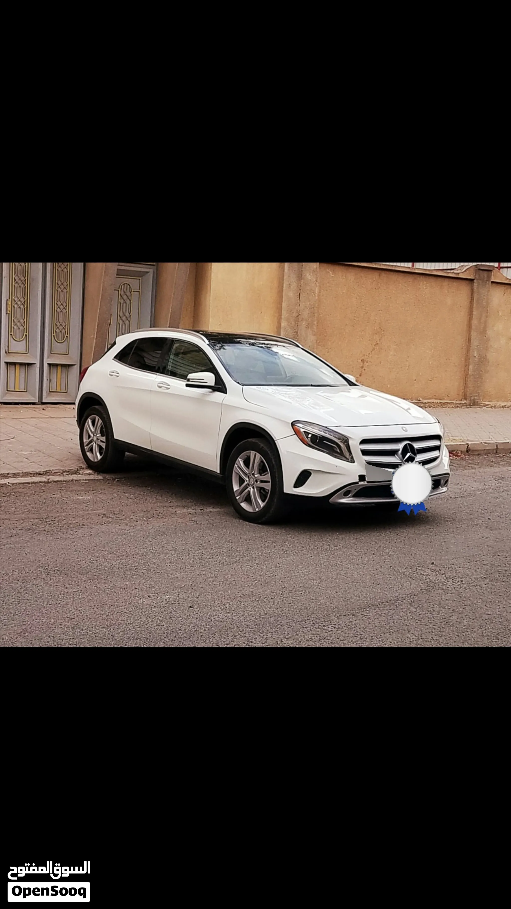 مرسيدس GLA 250 موديل 2017 اربعه بسطون فل اوبشن رقم واحد