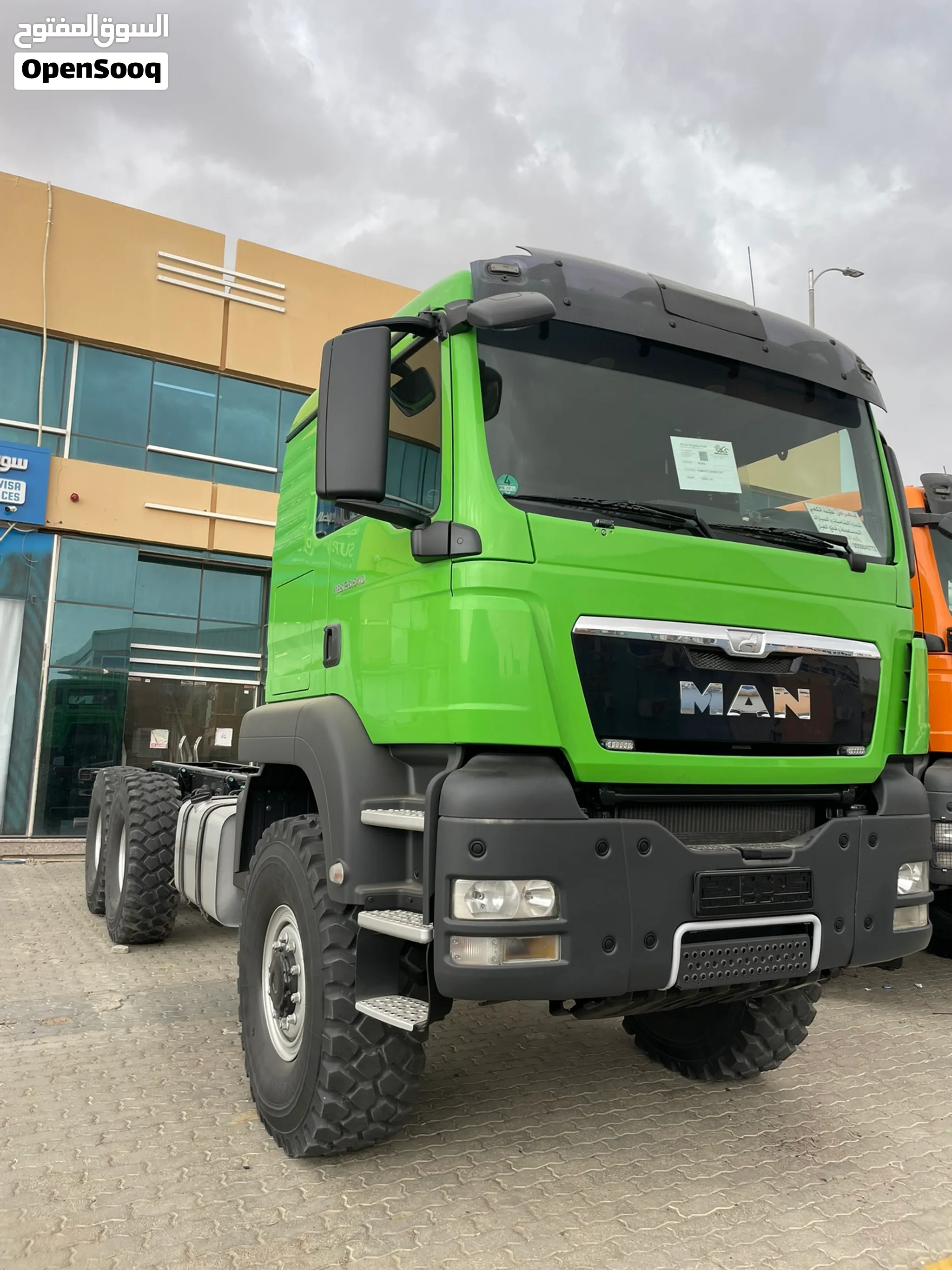 Man 6x6 chassis