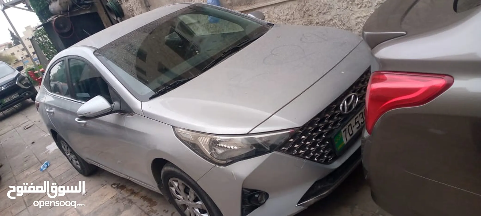 هيونداي اكسنت2022 للايجار car rental اسبوعي وشهري فق�
