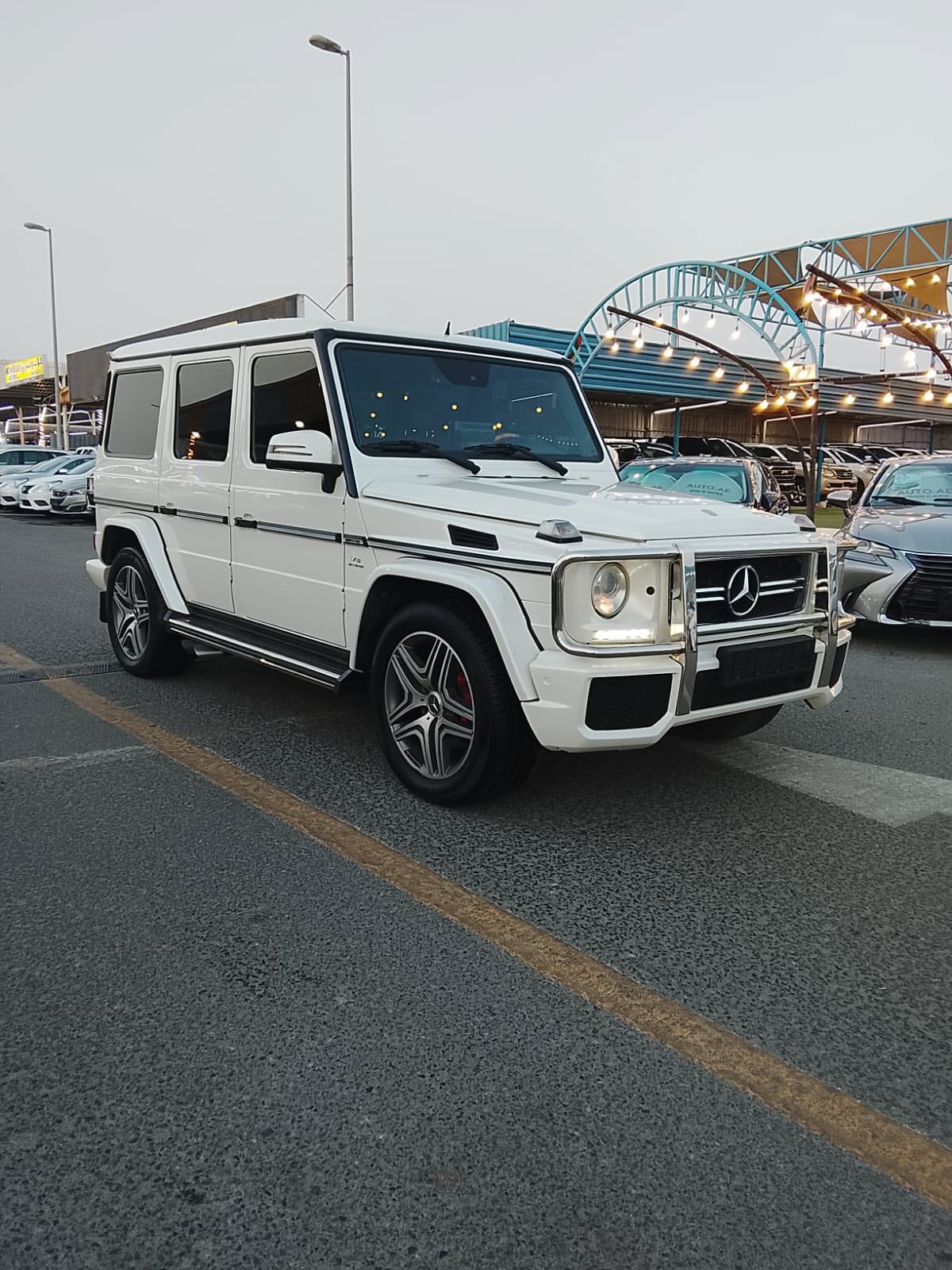 مرسيدس G55 AMG V8 5.4 لتر (كيت G63) موديل 2011