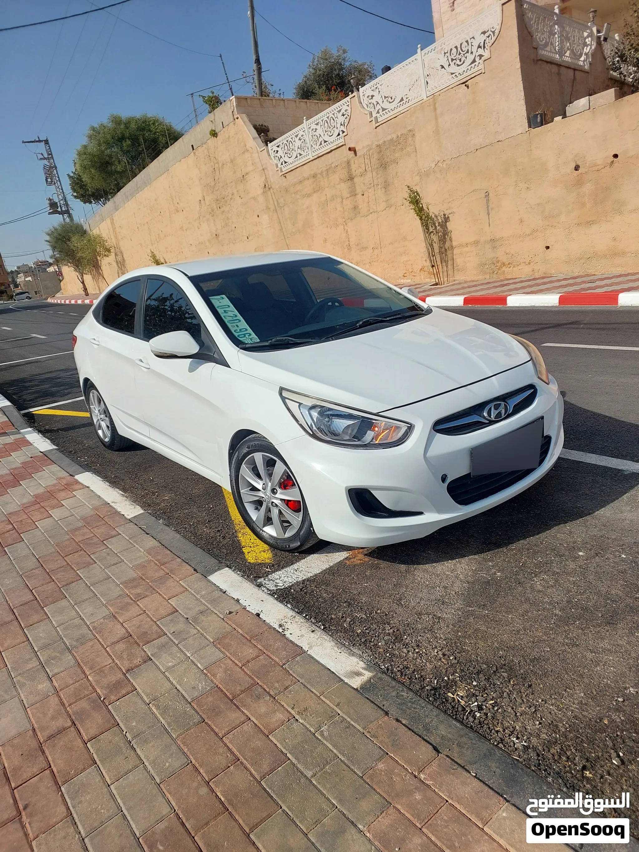 هونداي اكسنت2013 ديزل جير عادي