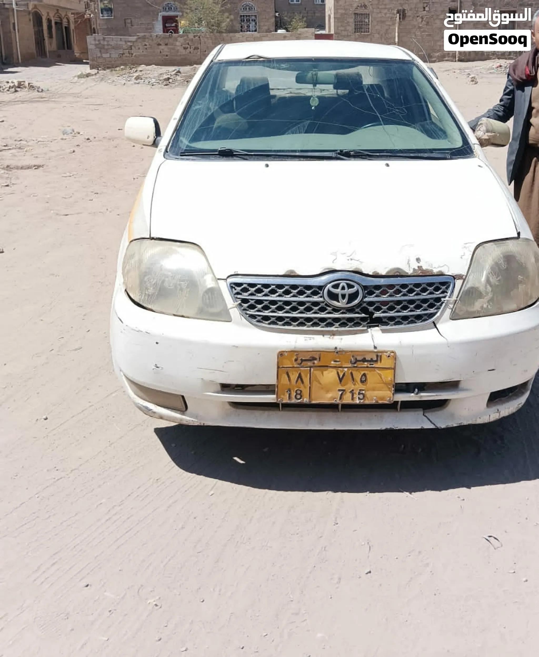 كرولا 2003 جديد وكاله محركات حجاب ربي ب 950 الف بلاش