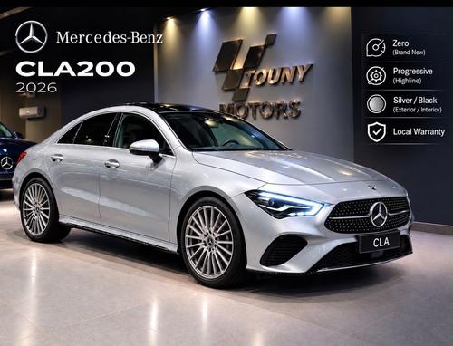 توني موتورز مرسيدس CLA 200 2026 للبيع