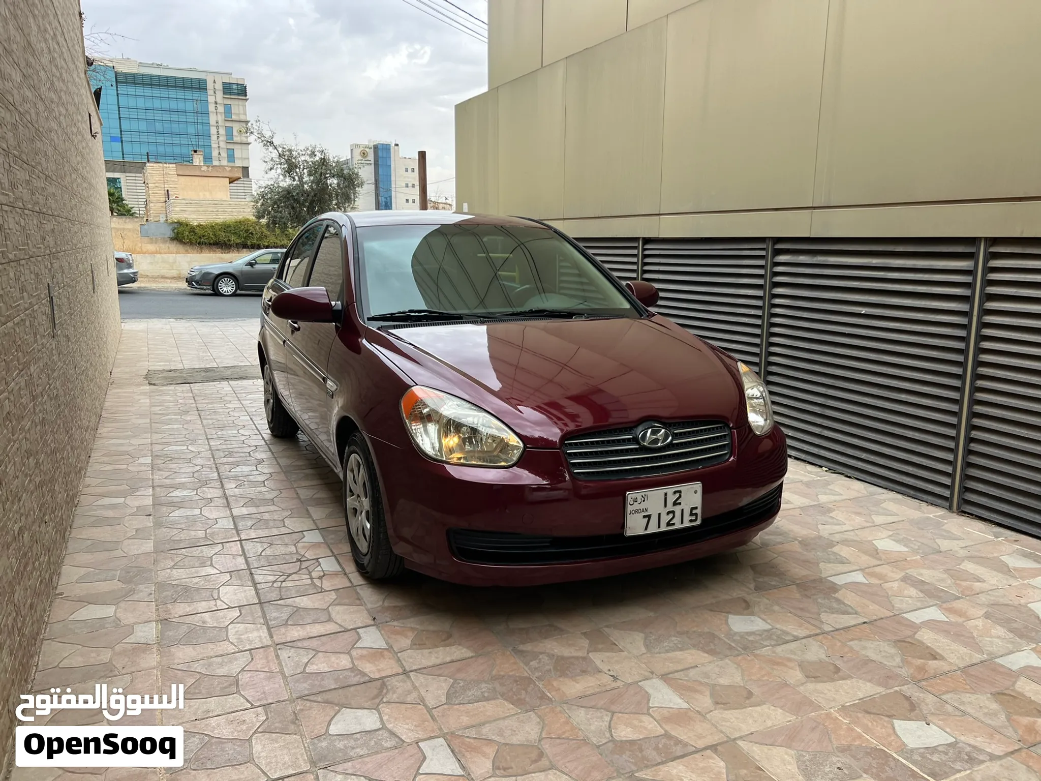هيونداي اكسنت موديل2007 أتوماتيك بحالة الوكالة للبيع