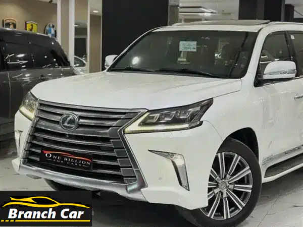 لكزس LX 570 2017 خليجي: فخامة أداء استثنائي أبيض زعفراني...