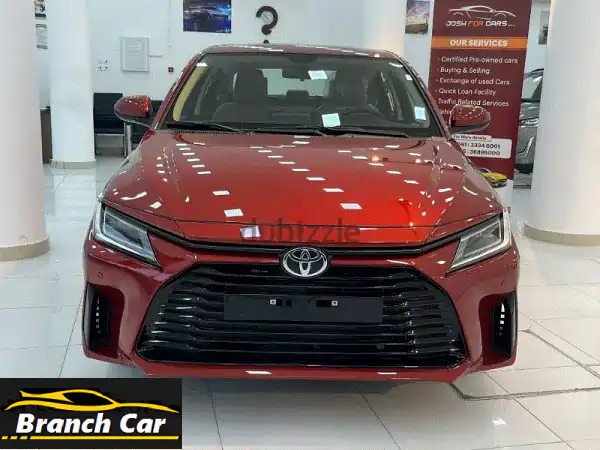 تويوتا يارس 2026 الجديدة كلياً: وكيل البحرين | لون خمري فاخر | احجز تجربة قيادتك الآن!