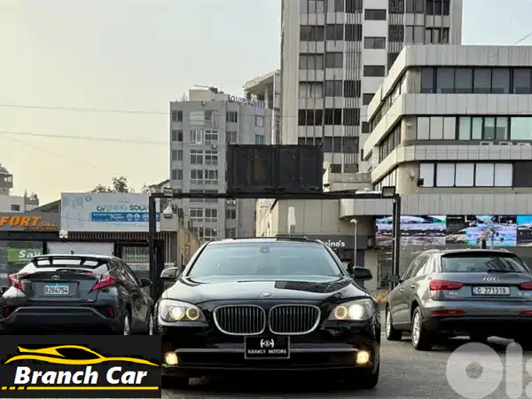 امتلك الفخامة الألمانية! BMW 750 موديل 2009 سوداء -...