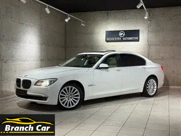 امتلك الفخامة الألمانية! BMW 750 موديل 2009 سوداء - نظافة استثنائية ومواصفات كاملة (فرصة لا تتكرر)