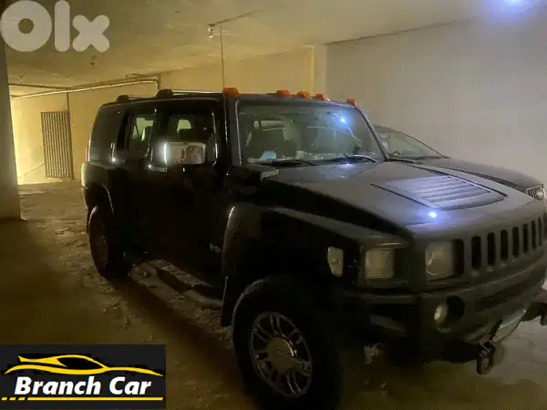 امتلك الأسطورة: هامر H3 2007 سوداء | قوة 6 سلندر | لا حوادث...