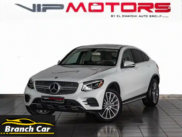 مرسيدس GLC300 كوبيه 2017 بيضاء - فل كامل | سجل نظيف (Clean Carfax)...