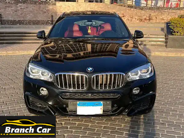 BMW X6 2018 M50: أيقونة الفخامة السوداء بحالة نادرة جدًا!...