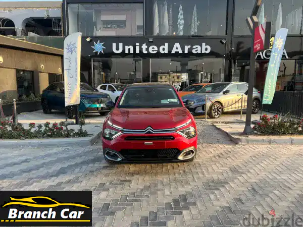 امتلك ستروين C4 X 2025 الحمراء الجديدة بالتقسيط المريح...