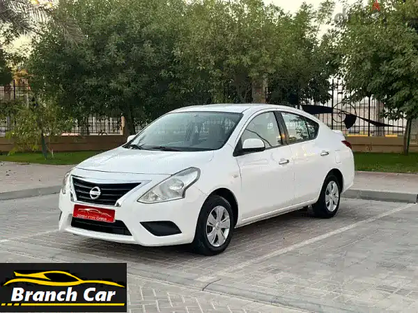نيسان صني 2020 بيضاء | مالك واحد | 68,000 كم | تأمين جديد | سيارة عملية واقتصادية