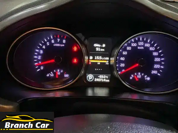 فرصة ذهبية: كيا سبورتاج 2015 أعلى فئة - بانوراما،...