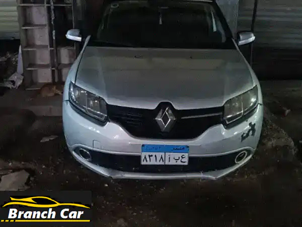 رينو لوجان 2015 فضي - أعلى فئة مانيوال | فابريكا...