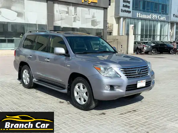 لكزس LX 570 موديل 2008 رمادي | فخامة دفع رباعي...