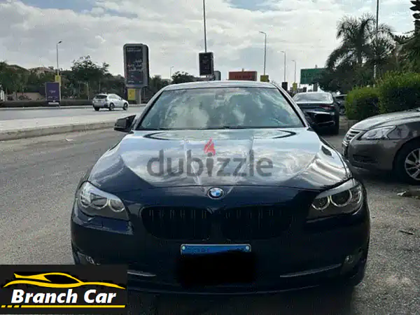 BMW 523i 2010 كحلي بموتور جديد (100 ألف كم) وصيانة شاملة...