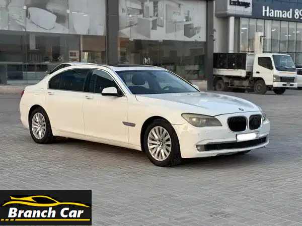 امتلك الفخامة الألمانية: BMW 740 Li موديل 2012 بيضاء -...