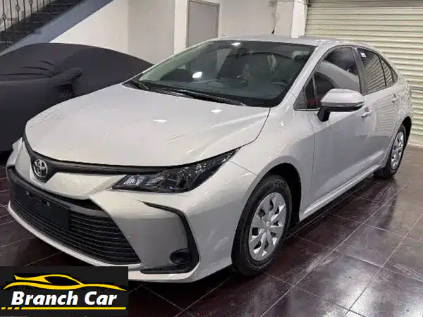 اكتشف تويوتا كورولا 2025 الجديدة كلياً | 1.6 XLI فضي | ضمان...