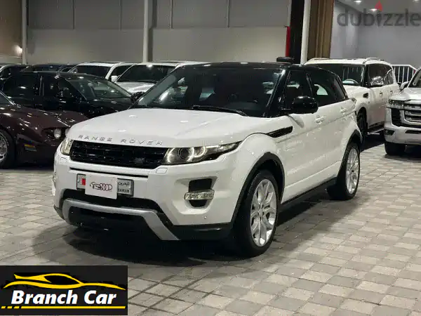 رينج روفر ايفوك 2014 بيضاء فل أوبشن | بحالة...