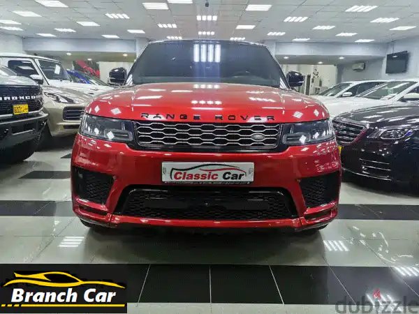 امتلك الفخامة والقوة: رانج روفر سبورت 2018 حمراء |...