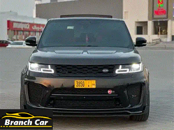 امتلك الفخامة والقوة: رانج روفر سبورت 2018 حمراء | وكالة عمان | 79 ألف كم | بسعر 24,000 ر.ع - تمويل ومقايضة